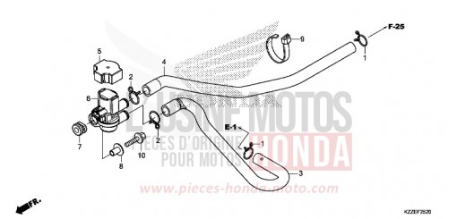 AIR INJECTION SOLENOID VALVE CRF250LAH de 2017